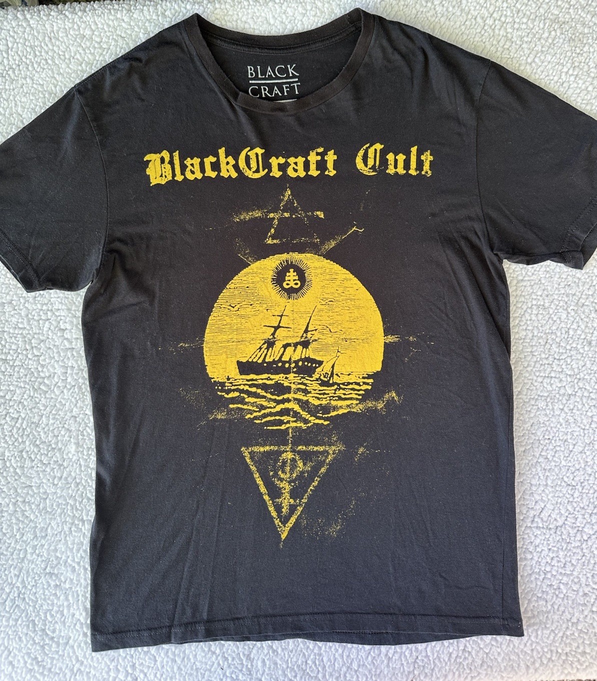BlackCraft Cult "Satanic Seas" T-Shirt in black gallery