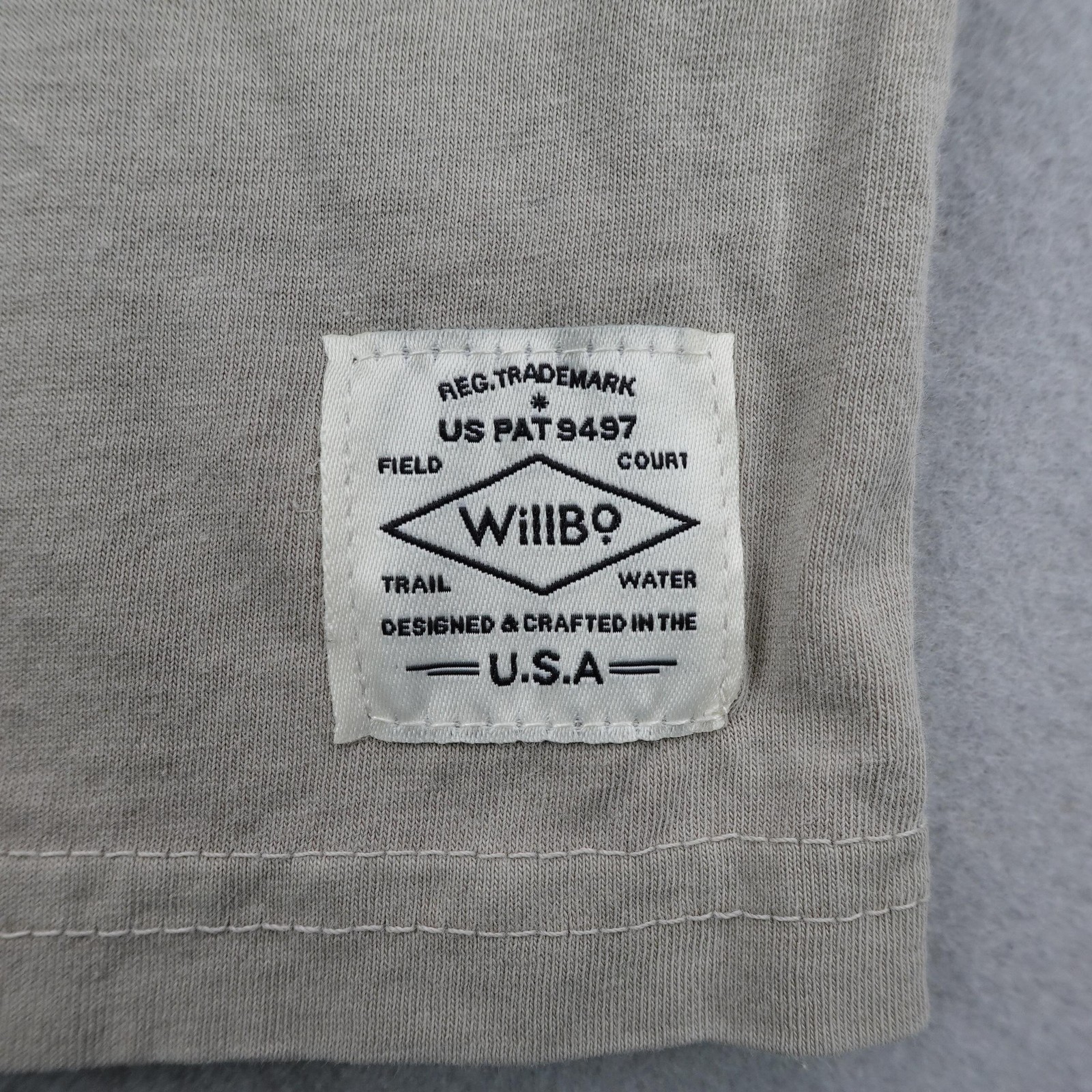 WillBO Shirt Mens Large Green Supima Cotton William Bowen Surf USA Minimalist gallery
