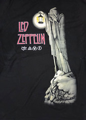 Officially Licensed Led Zeppelin Stairway To Heaven Hermit Shirt M Black Graphic