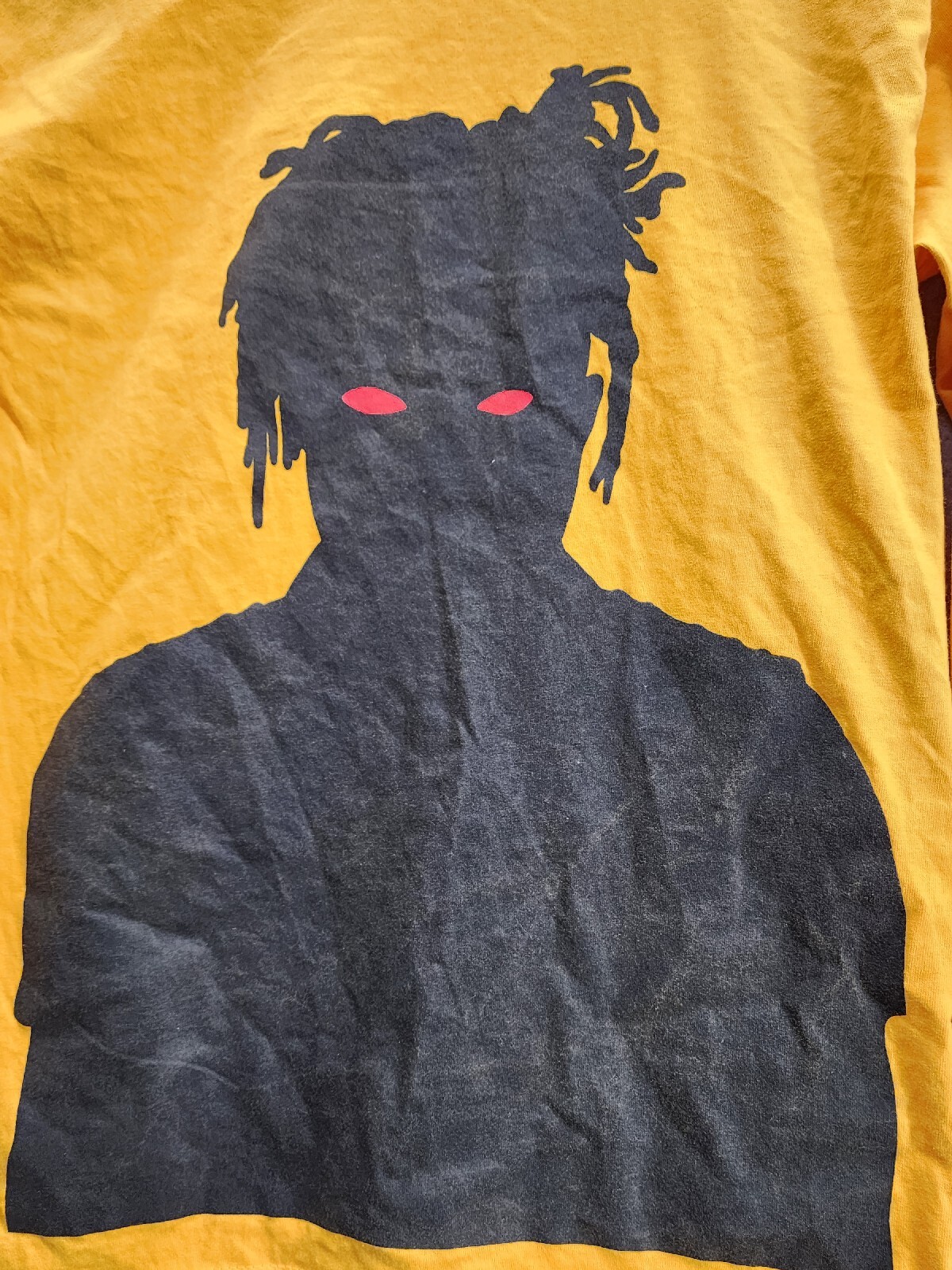 999 Shirt Mens size Small Yellow Red Eye Juice WRLD World Long Sleeve gallery