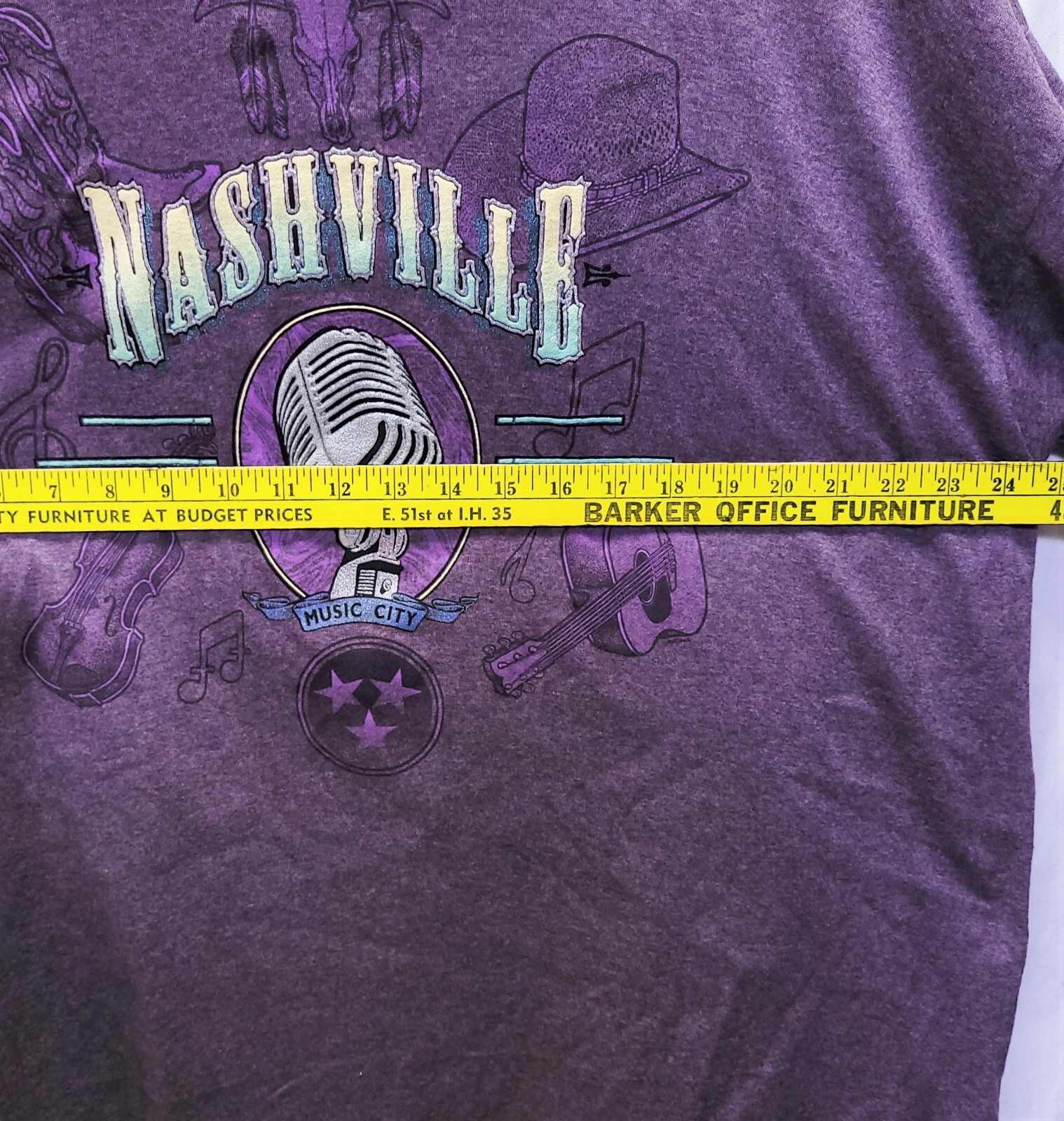VTG 90s Music City USA Nashville T Shirt Sz *XXL* Single Stitch 80's 2XL Premier gallery