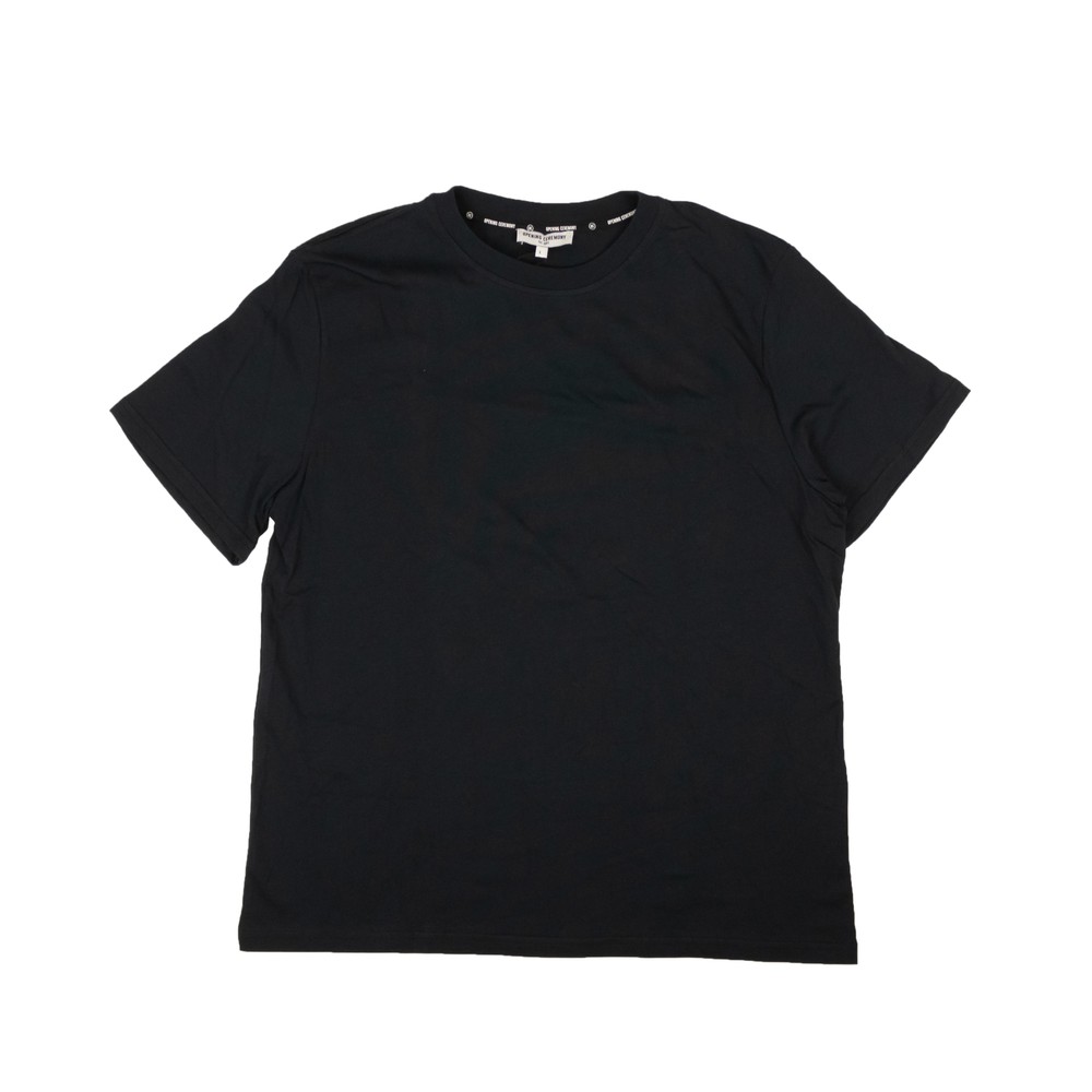 NWT Opening Ceremony BLACK BLANK OC T-SHIRT Size S $60
