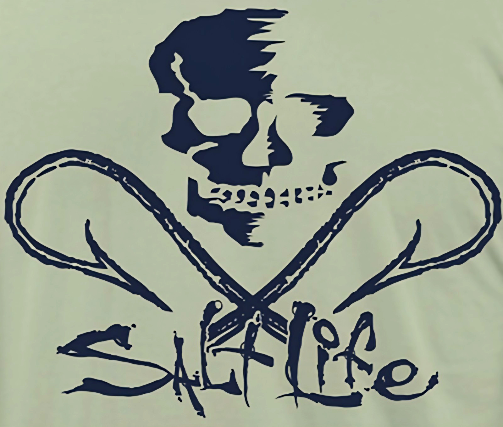 Salt Life Men's Big & Tall "Skull and Hooks", Graphic T-Shirt, XLT, 2XLT, 3XLT gallery
