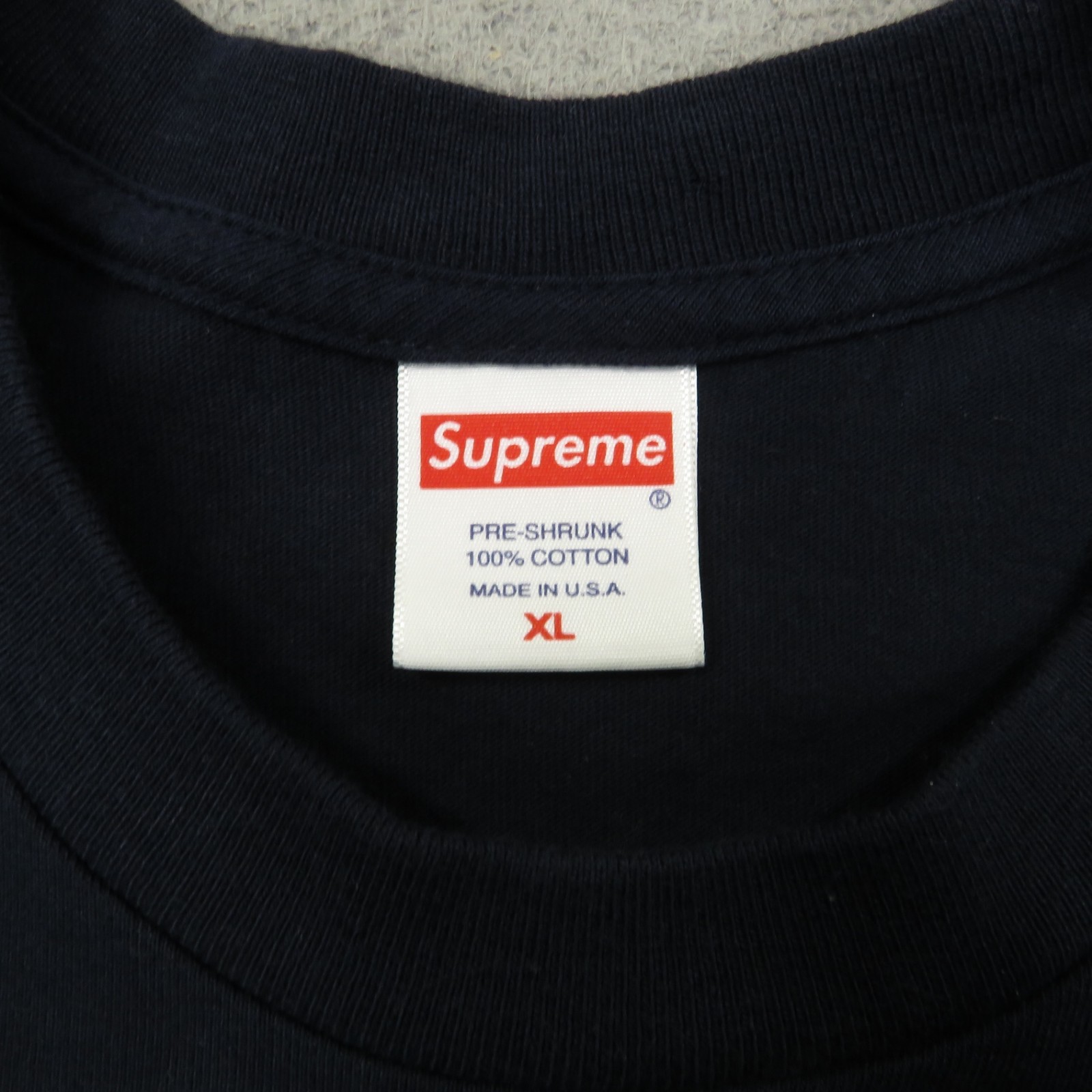Supreme T Shirt Mens XL Navy Blue Daniel Johnston I Know Frog Graphic Logo SS20 gallery