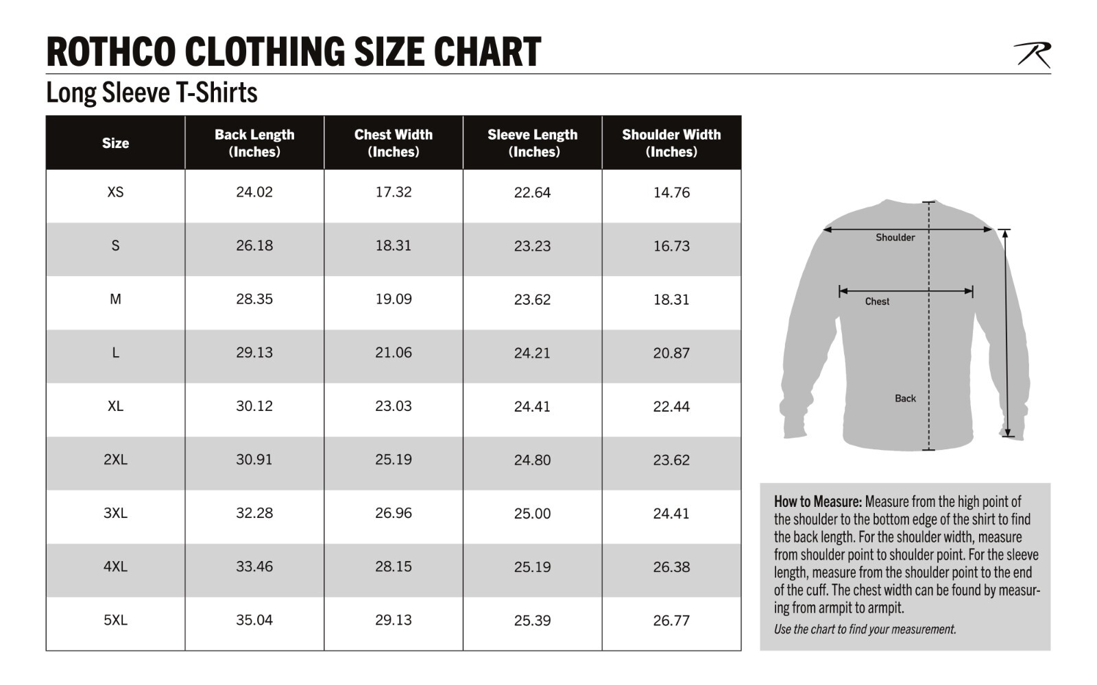 Rothco Long Sleeve Camo T-Shirts - Military Style Long Sleeve Camouflage Tees gallery