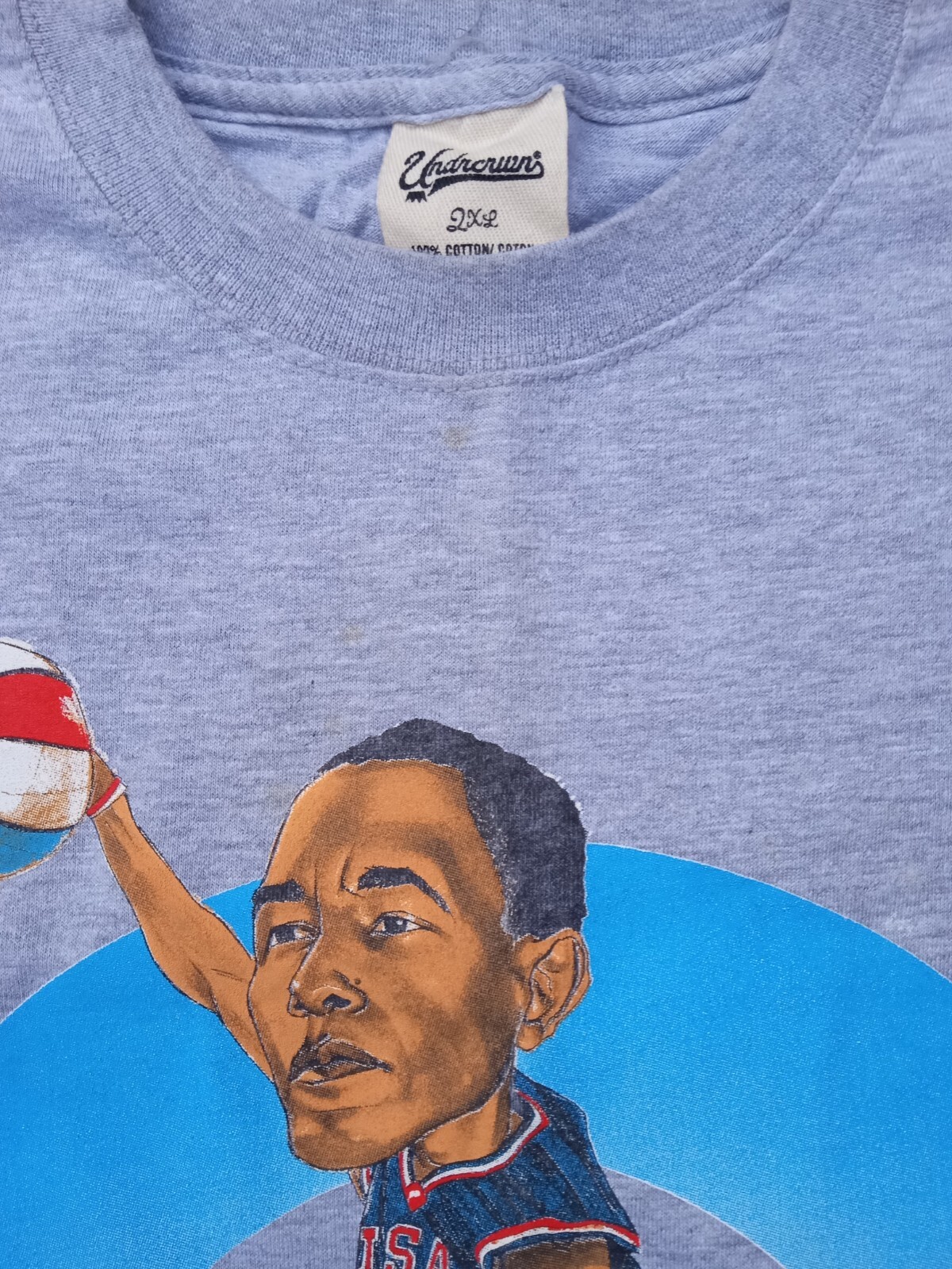 Vintage UNKNWN Streetwear Tee OBAMA over McCain Sz 2XL gallery