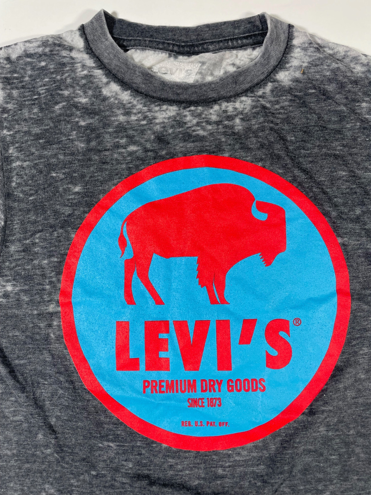 Levi's T Shirt Levis Strauss Levi Vintage Grey Premium Dry Goods Since 1873 gallery