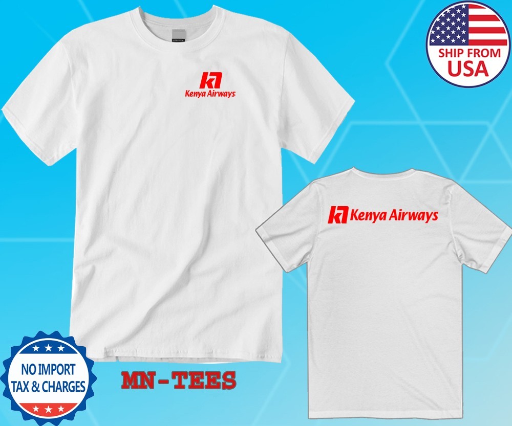 Kenya Airways Retro White Size S-5XL gallery
