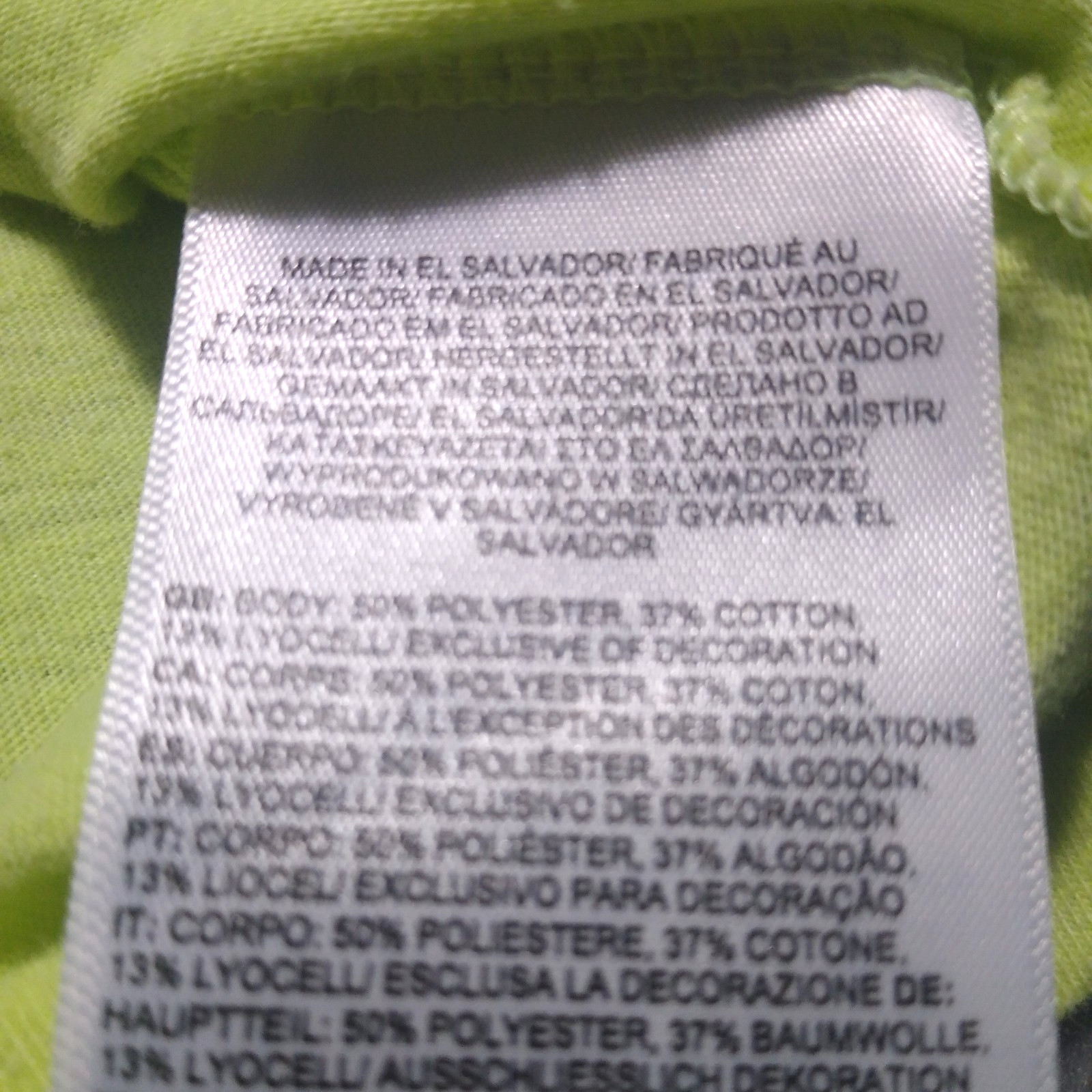 The North Face T Shirt Mens Medium Yellow Green Short Sleeve Polyester Lyocell gallery