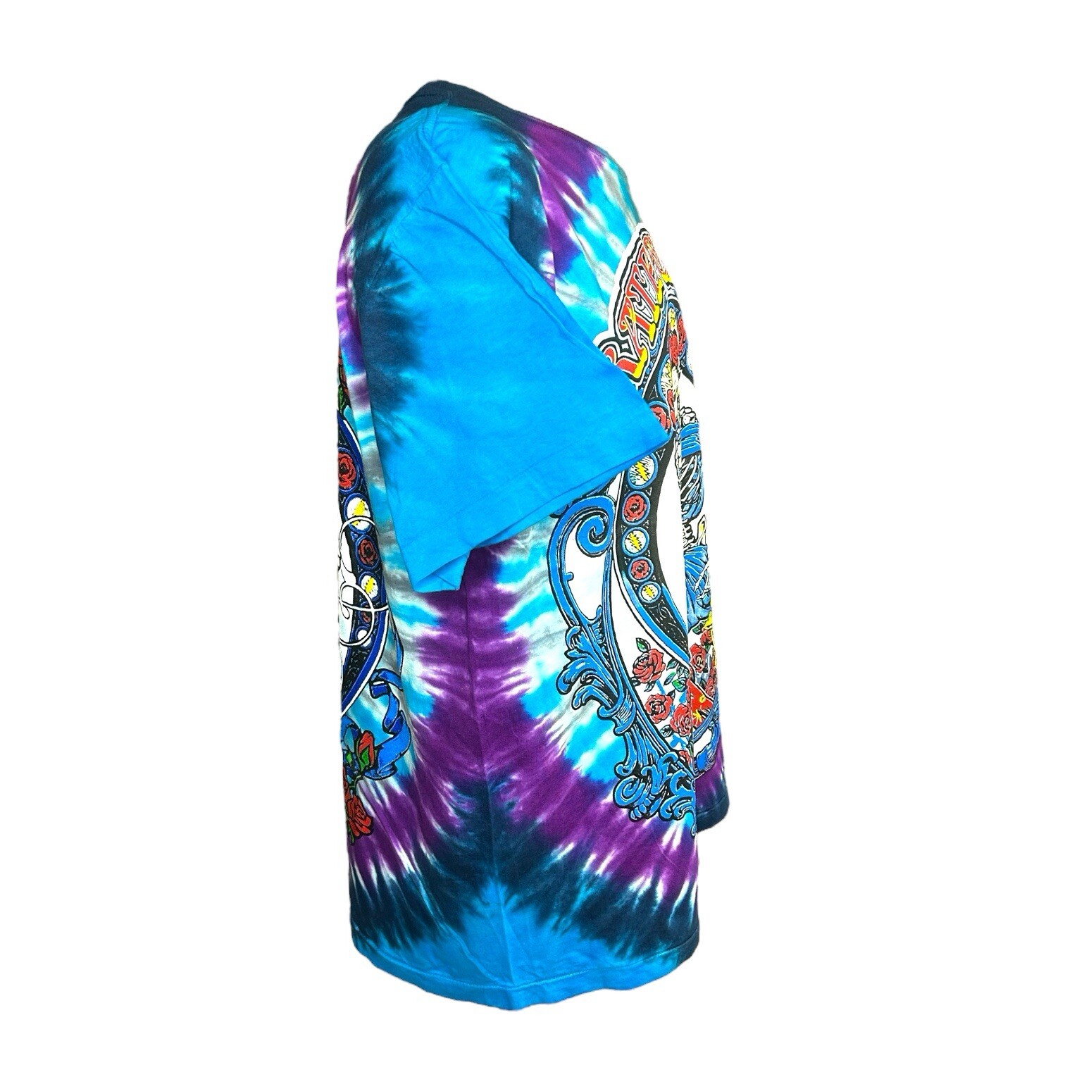 Grateful Dead Modern AOP Single Stitch Double Sided Tie Dye Mens shirt XL gallery