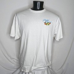 Croft & Barrow Men’s Short Sleeve Graphic TShirt White Large