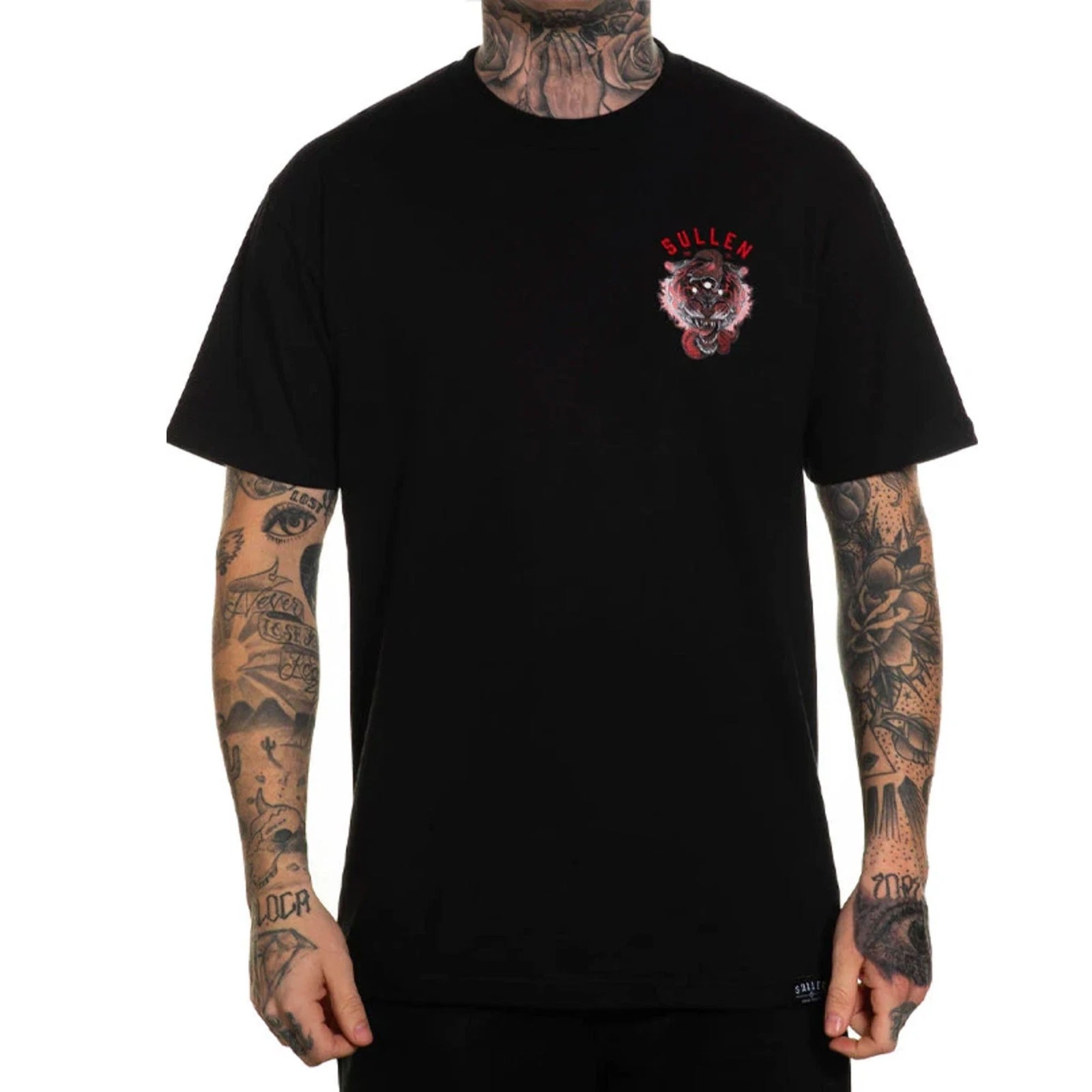 Sullen Men's T-shirt 3 EYE TIGER Tattoos Urban Design Premium Quality FREESHIPS gallery