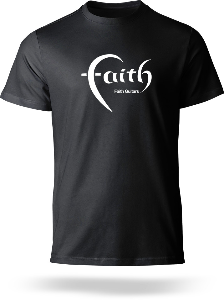 Faith Guitar Logo Funny T shirt Made in USA Size S-5XL gallery