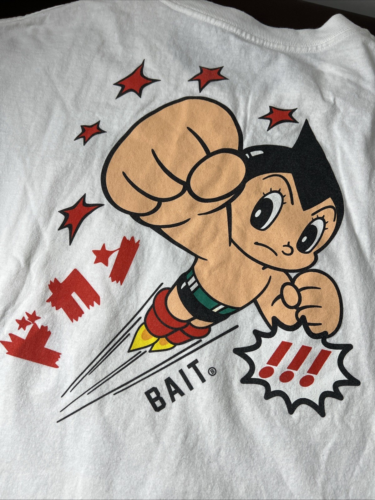 BAIT X Astro Boy Pocket T Shirt 2xl EUC Streetwear Seattle Collab Denver gallery
