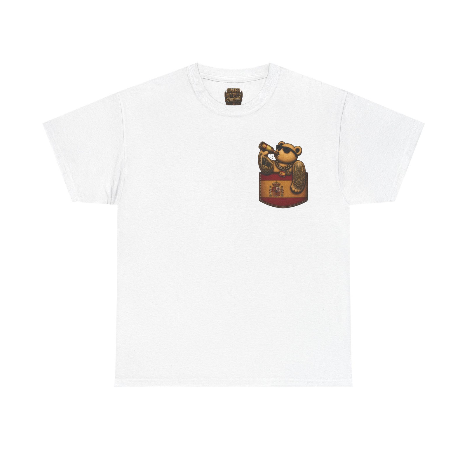 SPAIN-Over Hyped Originals Out Of Pocket World Cup Collection Graphic T-Shirt gallery