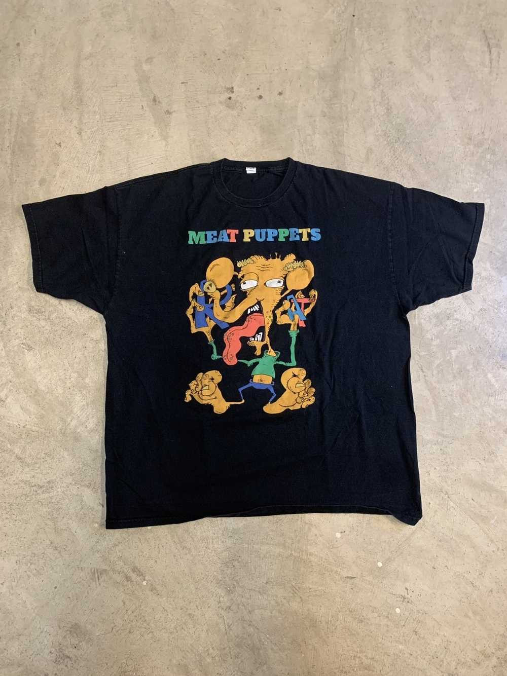Meat Puppets Raw Indie Rock Vibe Unisex Cotton Black Full Sizes Tee ST445 gallery