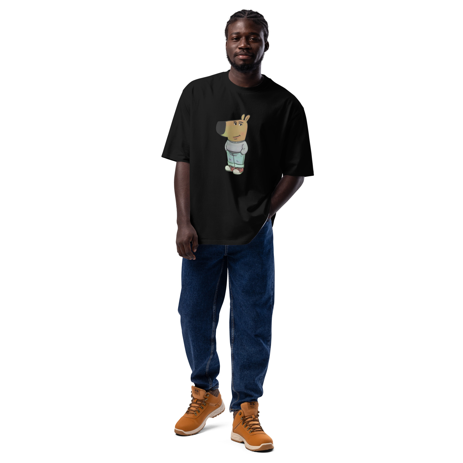 Just Chill Dude Oversized heavyweight t-shirt gallery