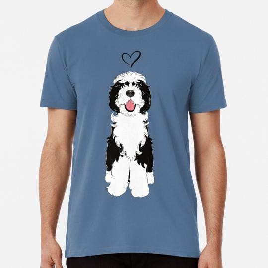 Love Black And White Sheepadoodle 1 Size S to 5XL Made in the USA T-Shirt gallery