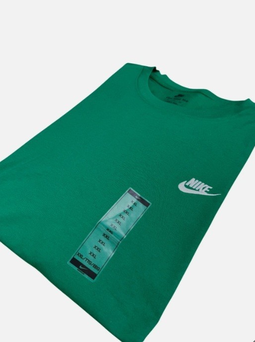 Nike Mens Sportswear Cotton Embroidered T-Shirt Malachite Green Sz M/XL /2XL New