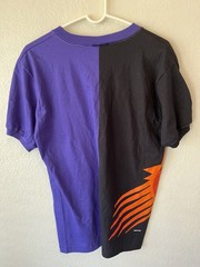 Vintage Phoenix Suns Graphic Single Stitch Split Color Block Shirt Men’s Size M