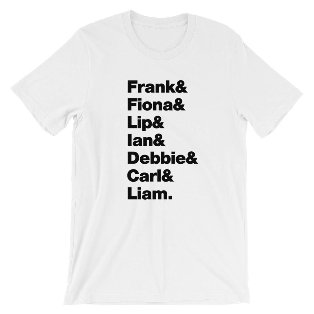 Shameless TV Show T-Shirt. Black, White, Gray or Red Soft Cotton Tee. gallery