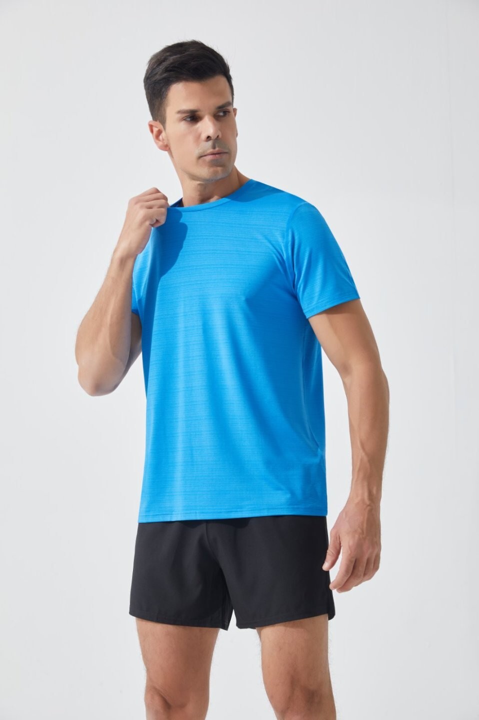 Men's Short Sleeve UPF 50+ Sun Protection Shirts Quick Dry Rashguard Swim Shirt gallery