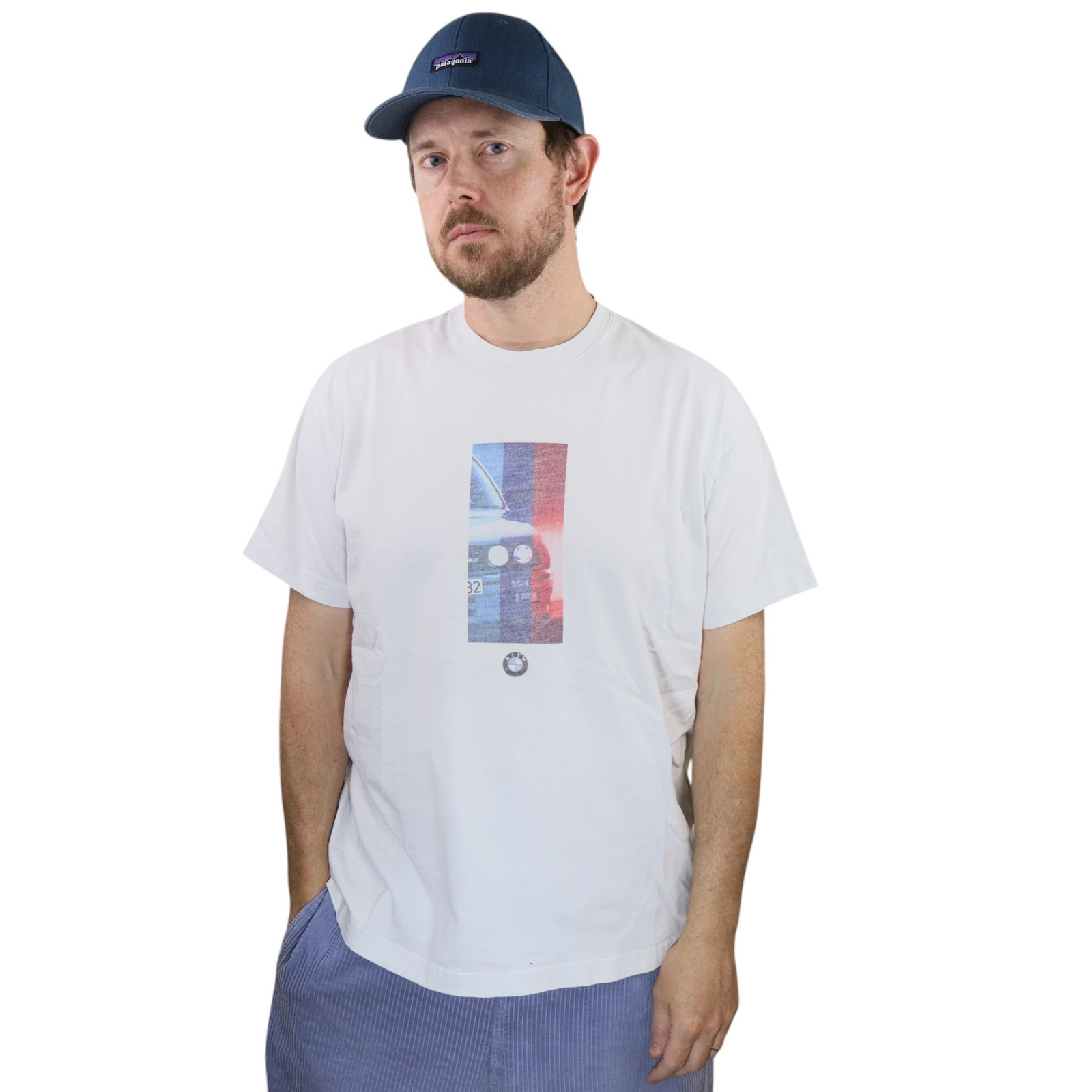 Kith BMW Motorsport Shirt Mens Medium White E30 M3 Racing Graphic Tee Collab gallery
