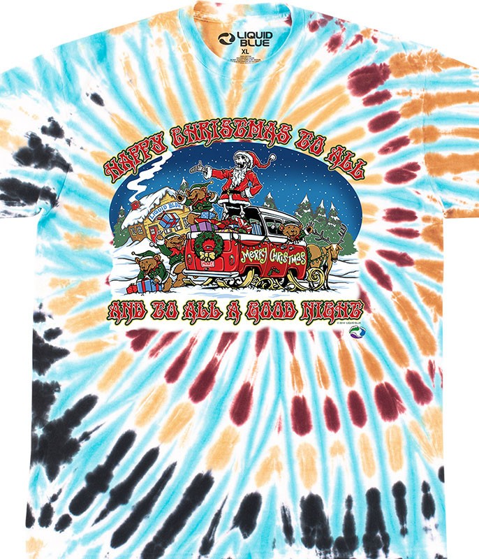 Happy Christmas T-Shirt Liquid Blue gallery