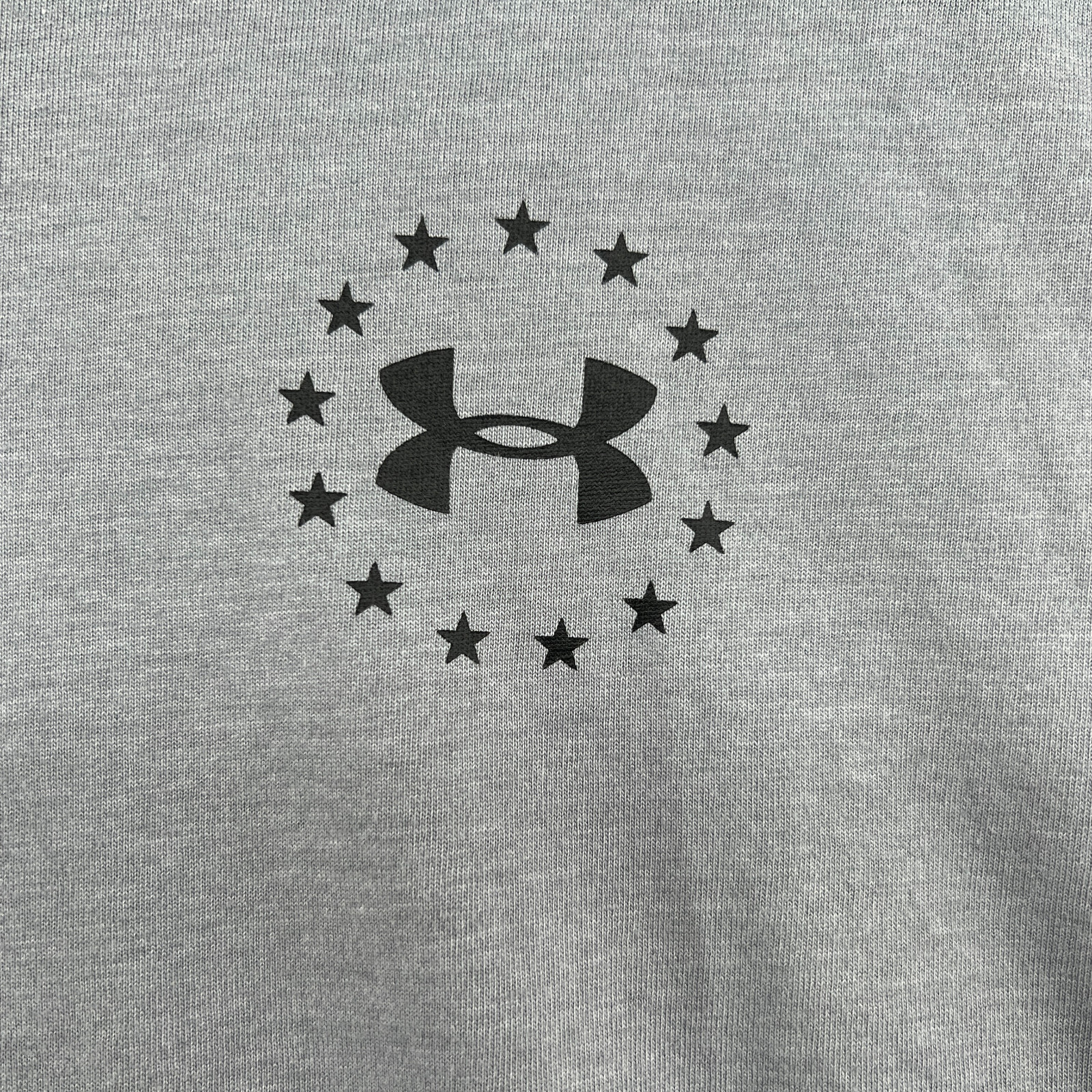 Under Armour Heatgear Loose Fit Men's Size M Solid Gray Crew-Neck T-Shirt gallery