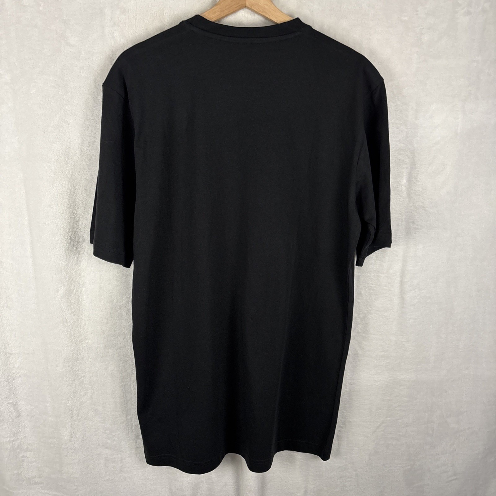 adidas Men's Black White Modern Essentials Graphic Tee (IW2702) Medium Tall NWT gallery