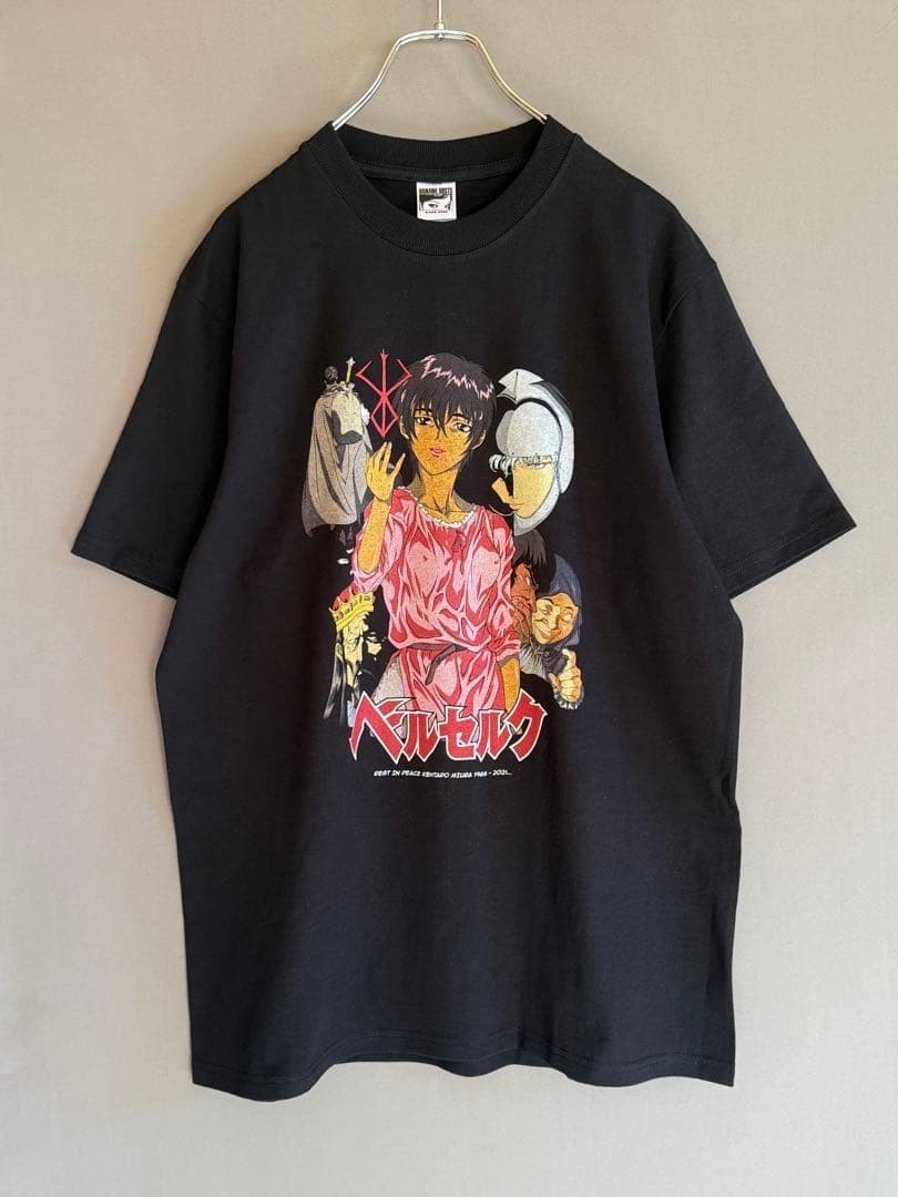 Berserk Guts T Shirt Black Cotton Anime Apparel Gear gift for fan PA11218 gallery