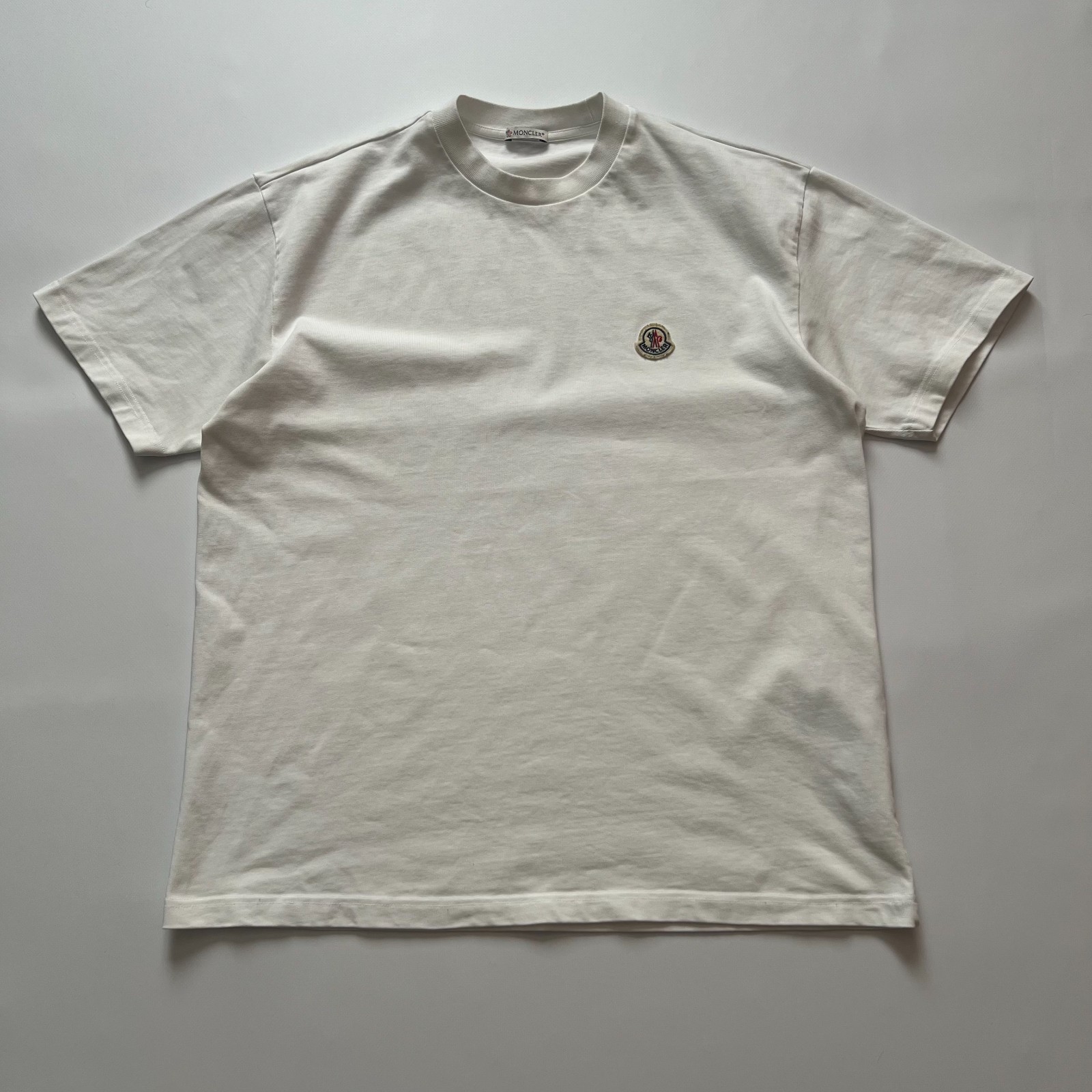 Moncler Logo T-Shirt SS White - Size XL gallery
