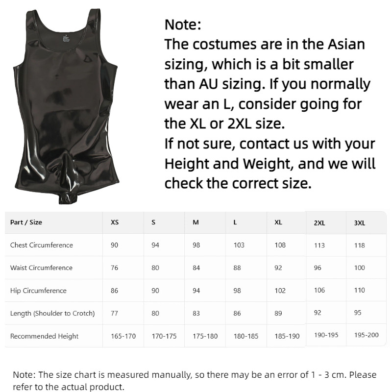 Cloth Latex Clothing Shiny Sleeveless Top Sexy Cosplay Catsuit Waterproof 0.6MM gallery