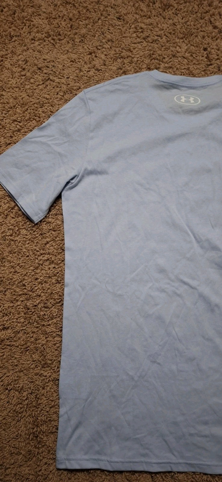 Under Armour LIGHT BLUE Mens Size Small UA Loose Short Sleeve T-Shirt NWT gallery
