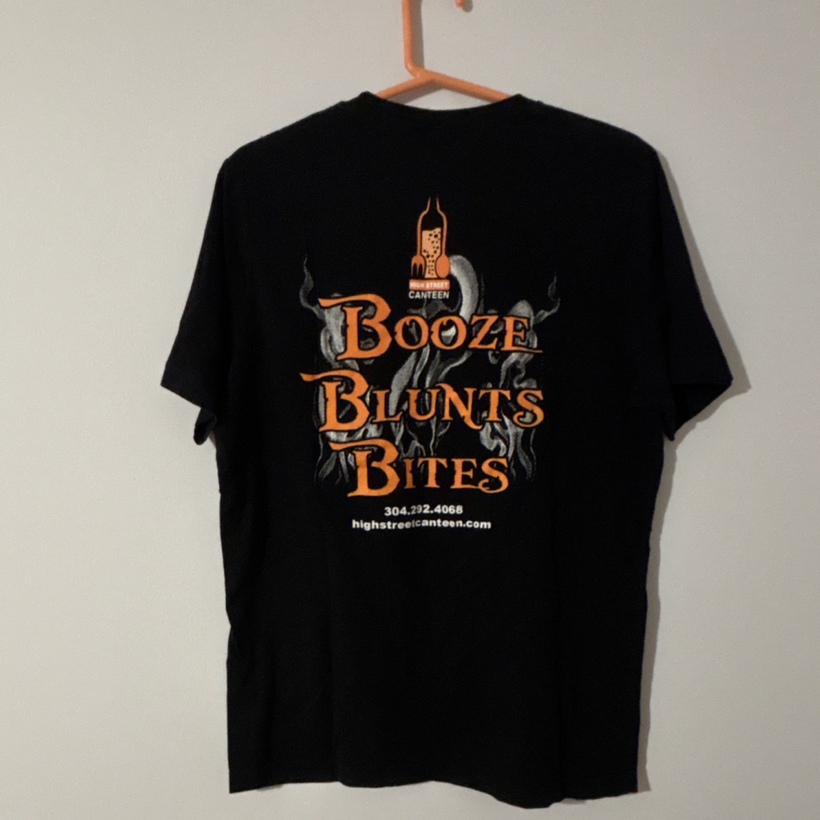 High Street Canteen Restaurant Pocket Logo Graphic T-Shirt gallery