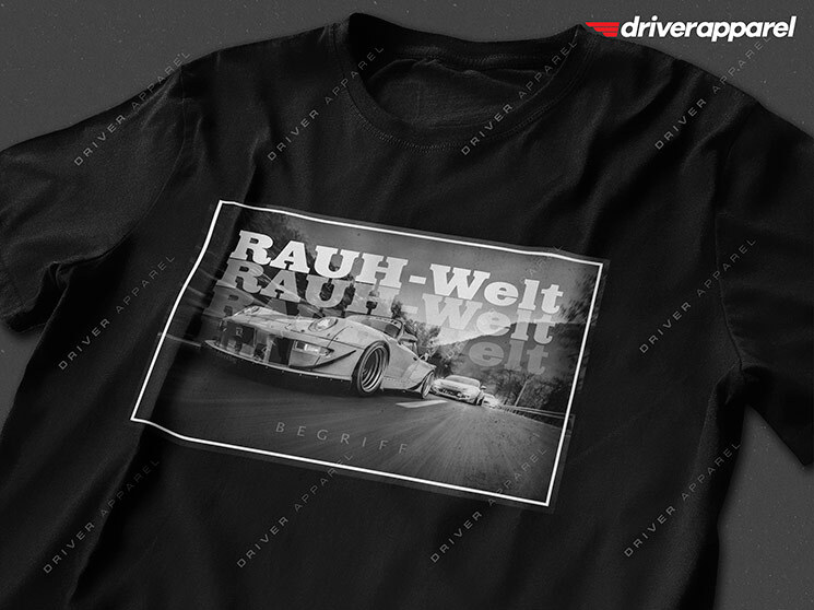 The Original Driver Apparel RWB t-Shirt – Rauh Welt, Begriff, 911, 993, 964