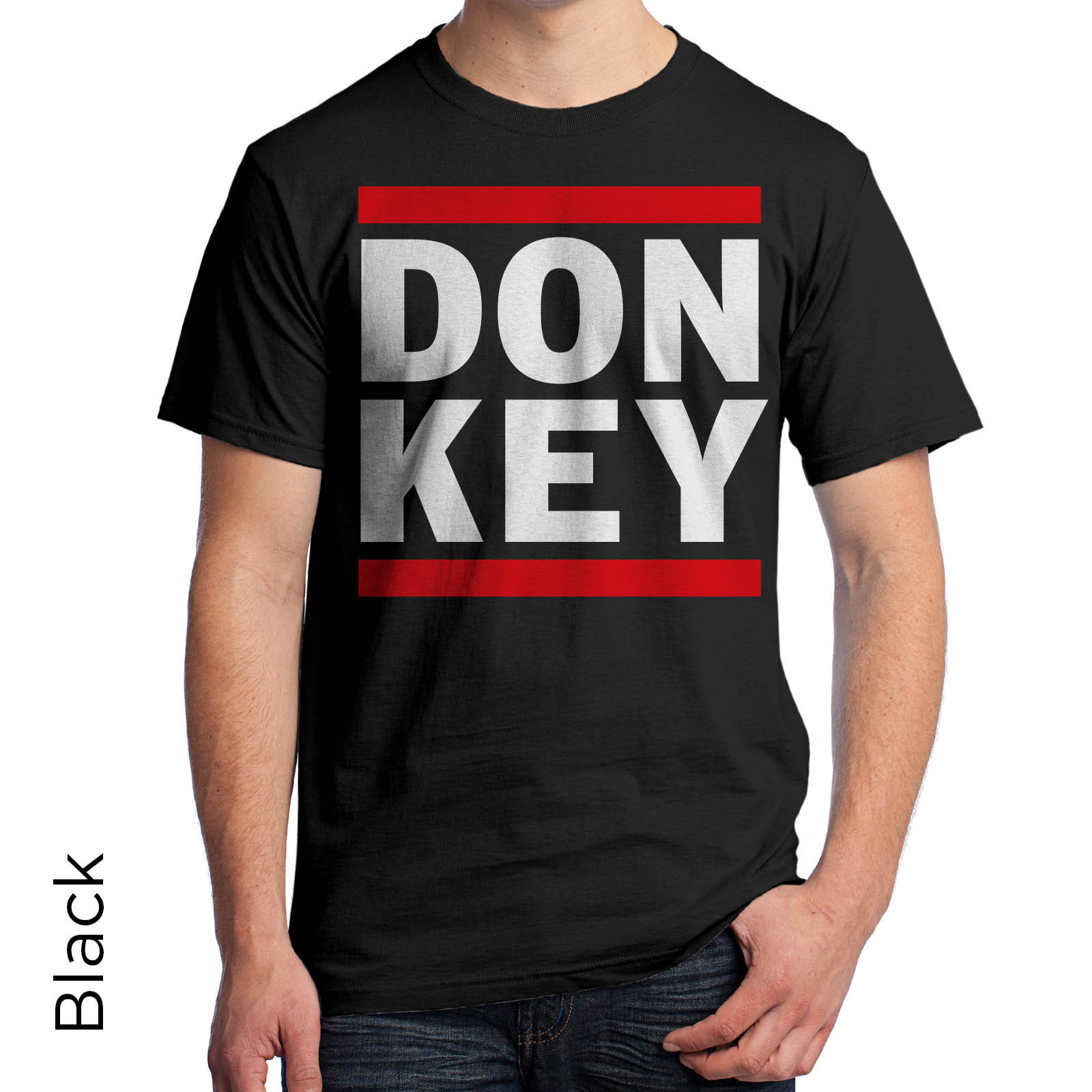 Donkey Graphic T-Shirt 80's Retro Shirt DJ Music Urban Hip Hop gallery
