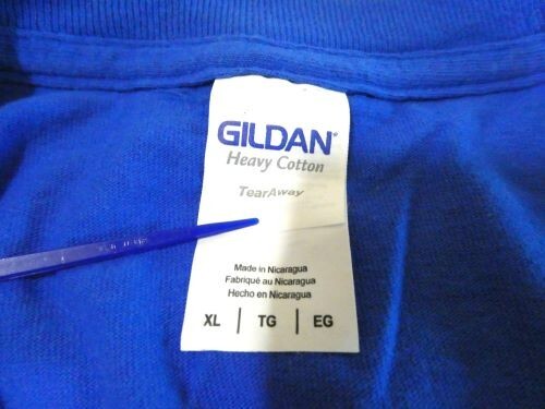 American Fisherman Blue XL Pocket T-Shirt Billfish Grandslam Cotton gallery