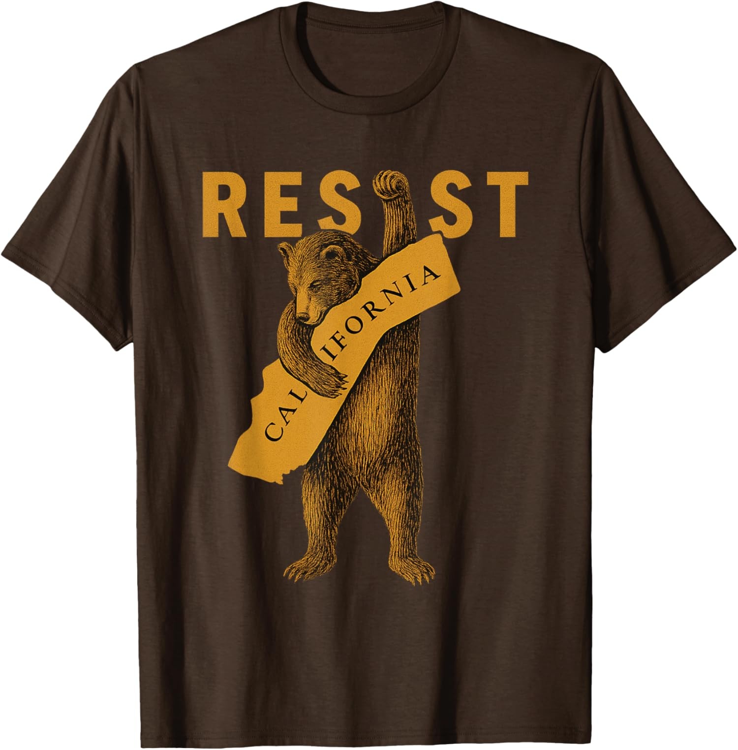 Resist California Bear Design Resist California Bear T-Shirt