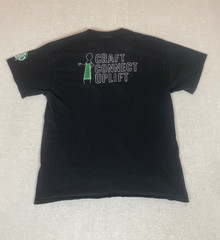 Starbucks Craft Connect Uplift Employee T Shirt Black Coffee Graphic Tee