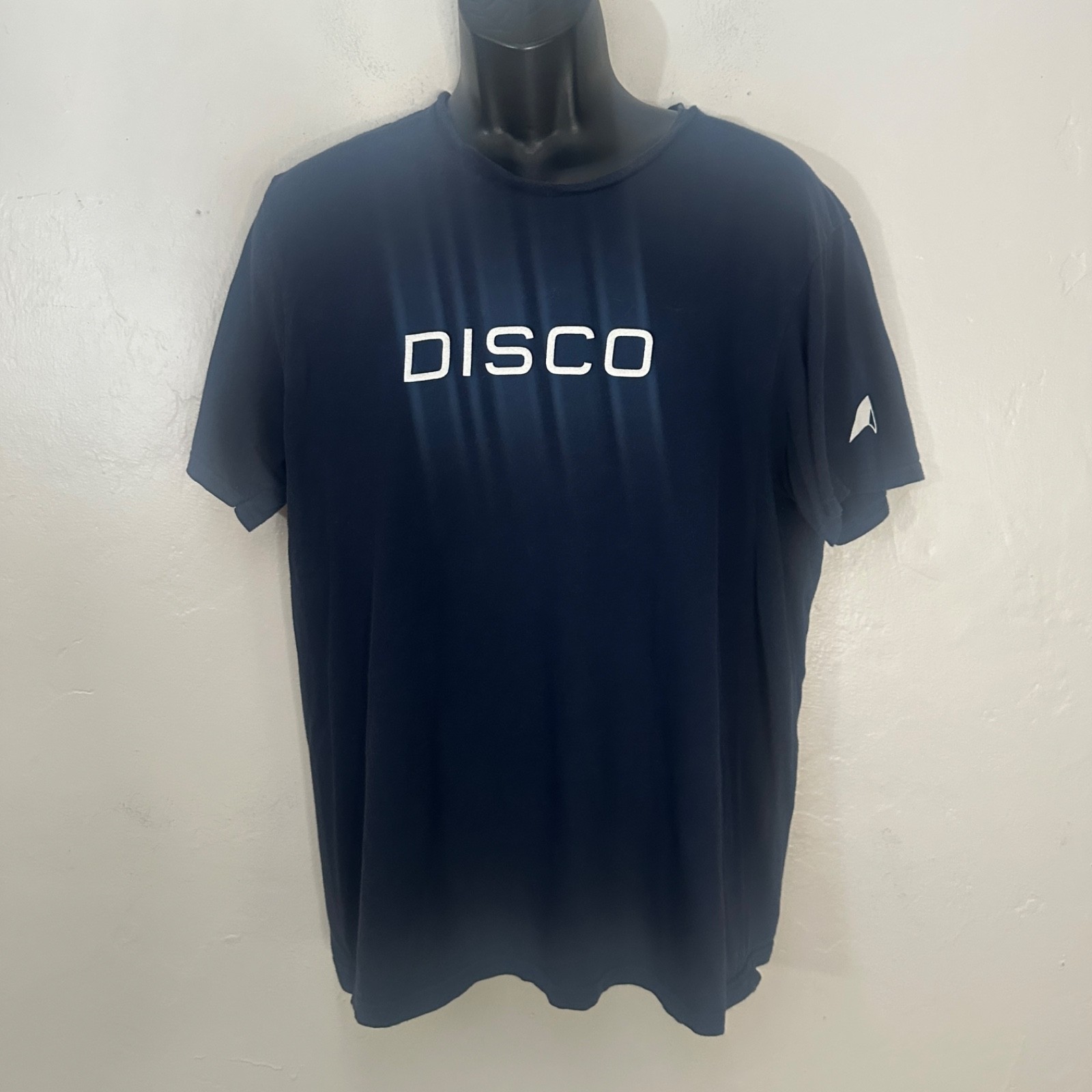 Disco T Shirt 21″ armpit to armpit Cotton blend Gently worn No size or fabric
