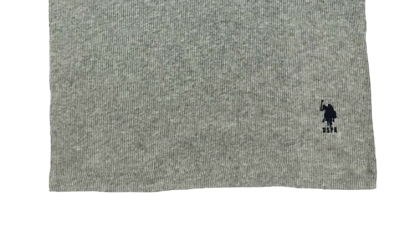 U.S. Polo Assn Men's Cotton Ribbed Tank A Shirt Undershirt,Gray, Size S, M, L,XL gallery