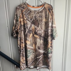 Real Tree Camouflage T-Shirt Size XL