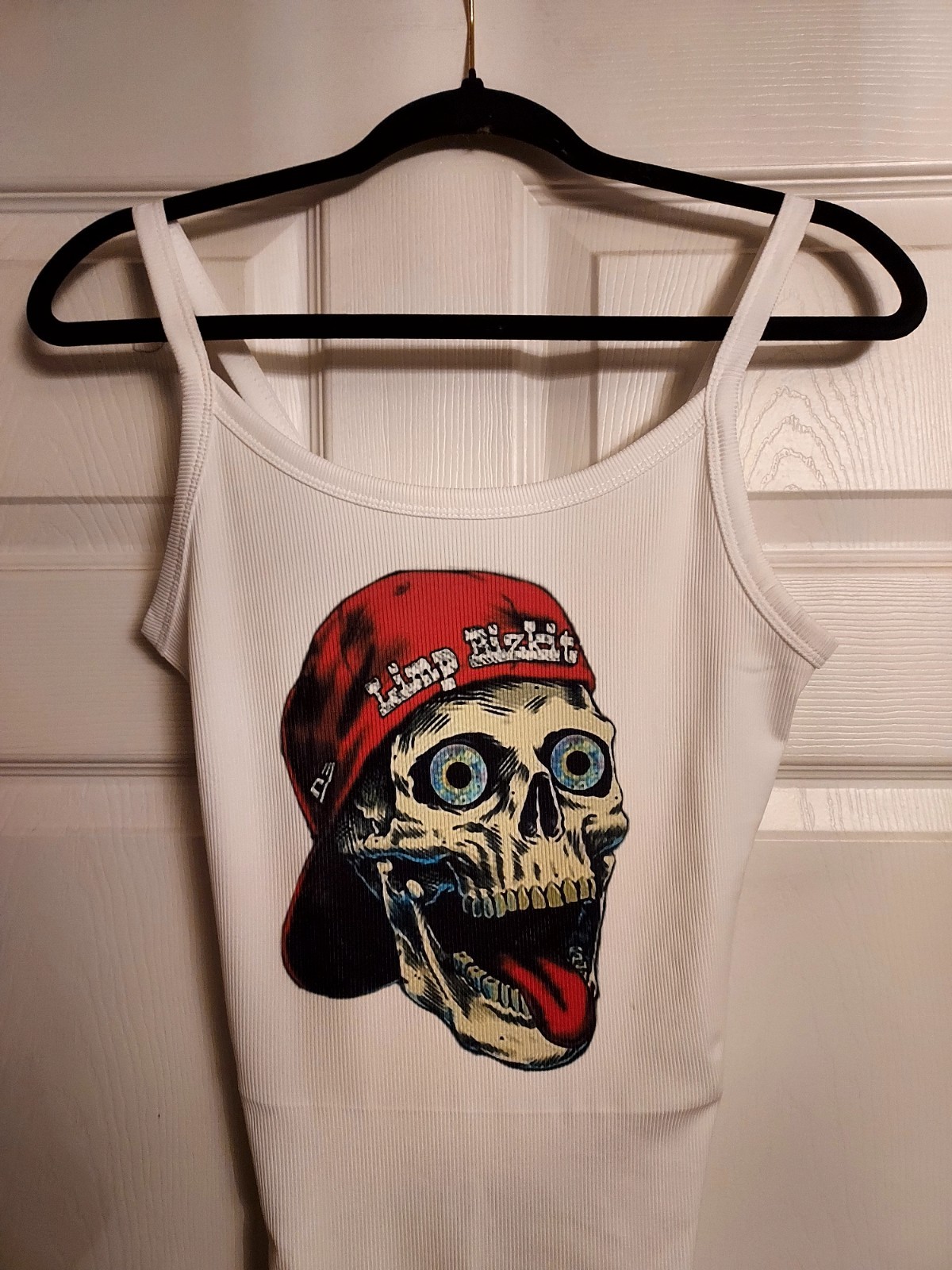 limp bizkit ribbed tank top Fred durst hat skull Limpbizkit Shirt SizesXxs -3xl gallery