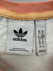 Adidas End Plastic Waste White Multi XS Short Sleeve T-Shirt Recycled