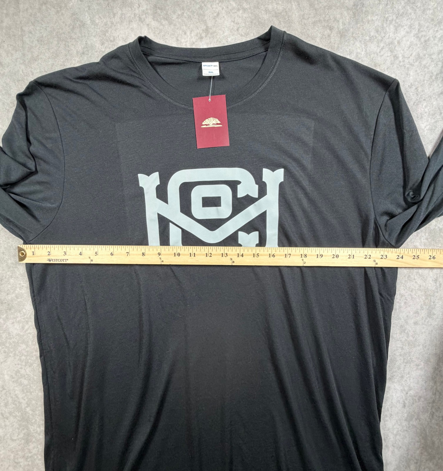 Not A Member Logo Sport-Tek ST450LS Long Sleeve Performance Shirt 2XL NWT gallery