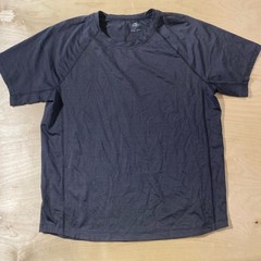 Athletic Works Dark Gray Short Sleeve Tee Large (42-44) (OX)