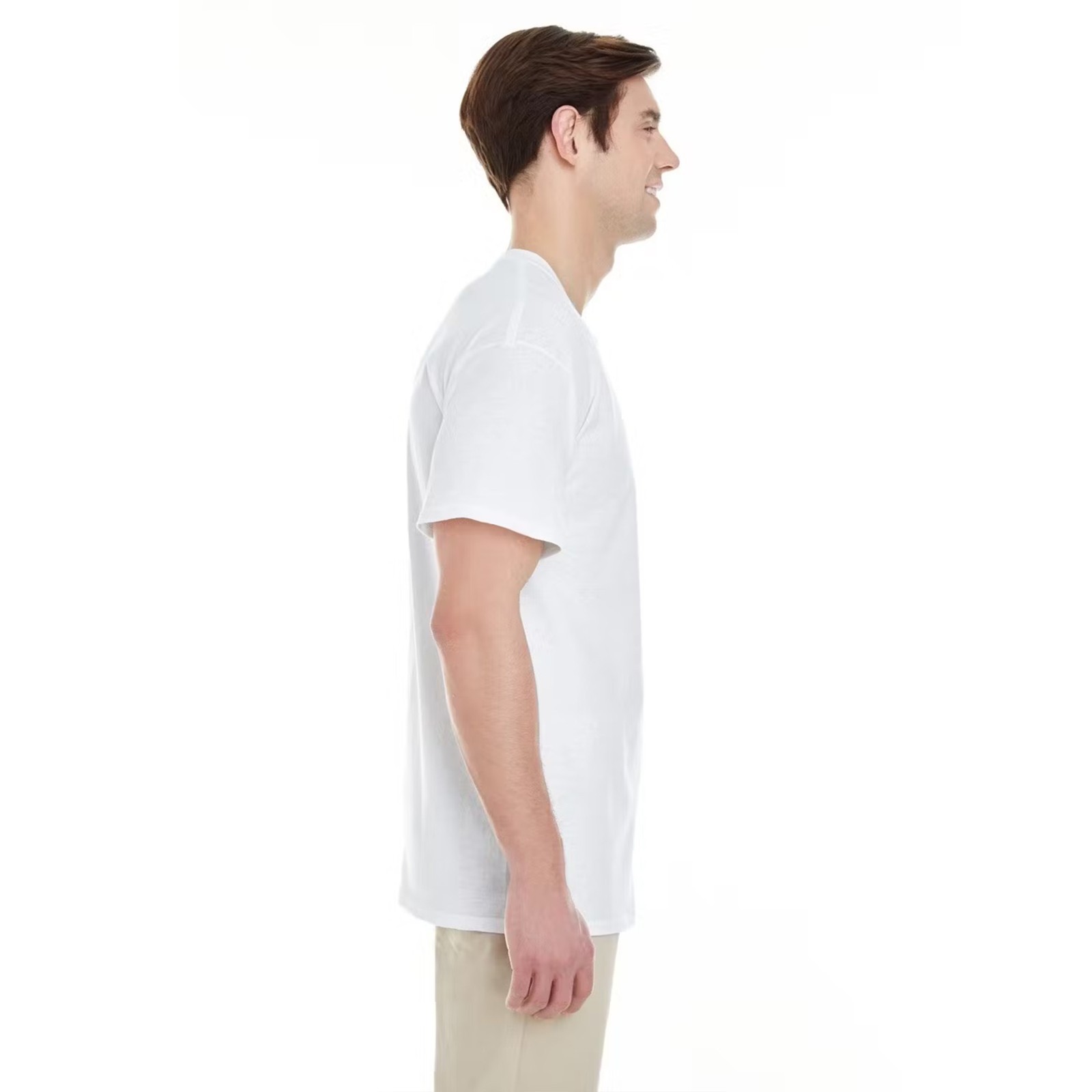 Gildan Heavy Cotton Pocket T-Shirt for Men, Classic Fit Mix Color, 9-Pack S-3XL gallery