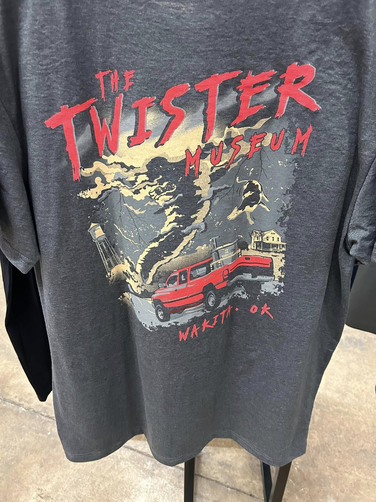 The Twister Movie 90s Museum Dark Heather Graphic T shirt Men Women tee NH25646 gallery