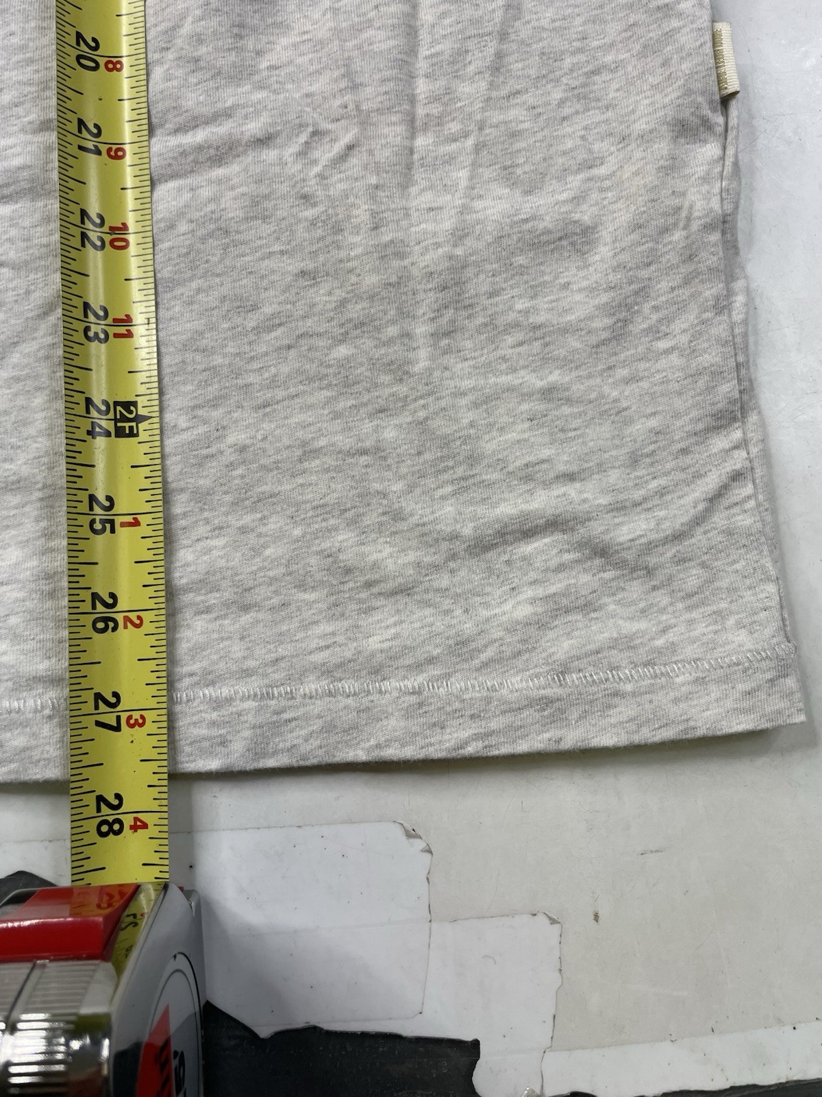 Aime Leon Dore ALD Marina Ringer Collar Tee Silver Mix (Grey) Size XL T-Shirt gallery